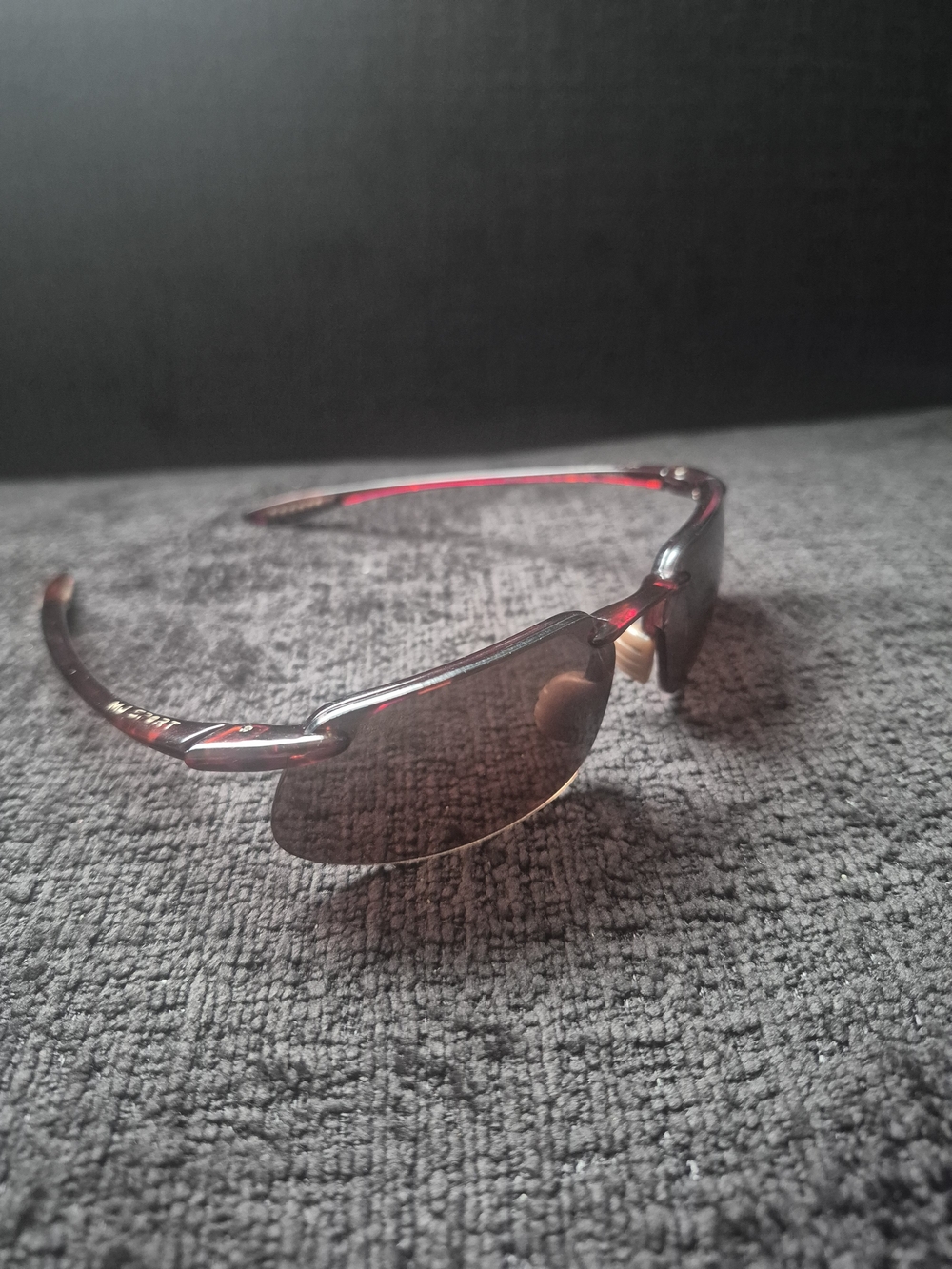 Maui Jim Kanaha Tortoise Semi- Rimless Sunglasses